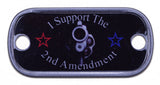 I Support The 2nd Amendment Dog Tag