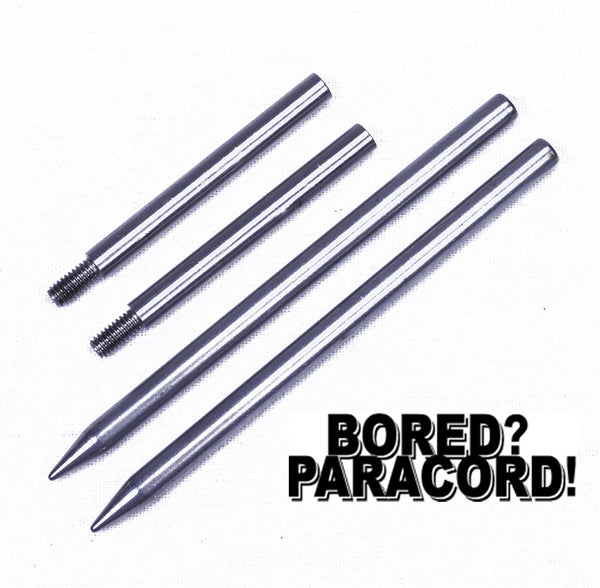 2) 5 1/4 STAINLESS 550# PARACORD FID, LACING, STITCHING NEEDLE INC.  EXTENSION