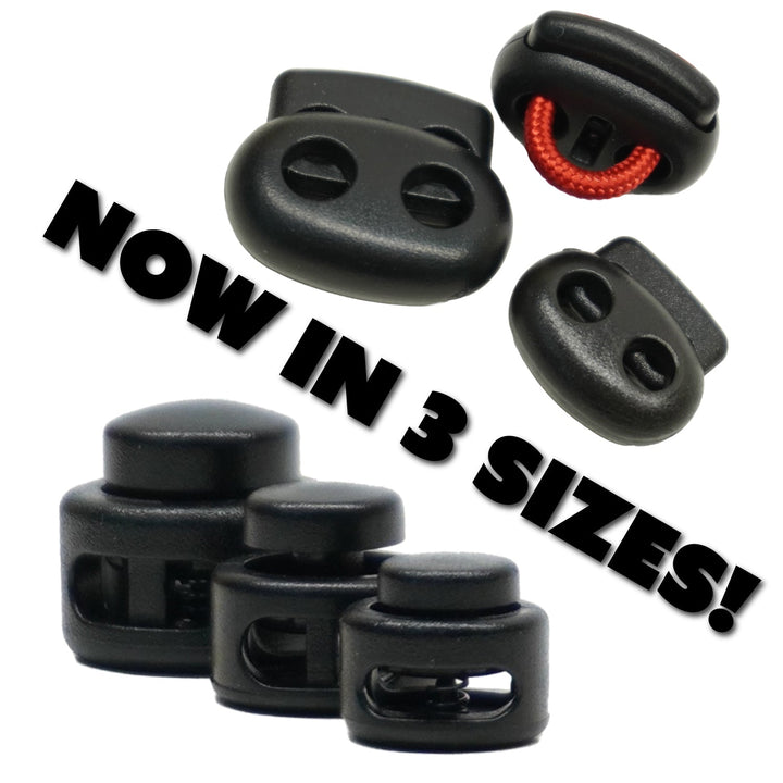 Cord Locks - Now in 3 Sizes!