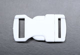 1/2" White Buckles