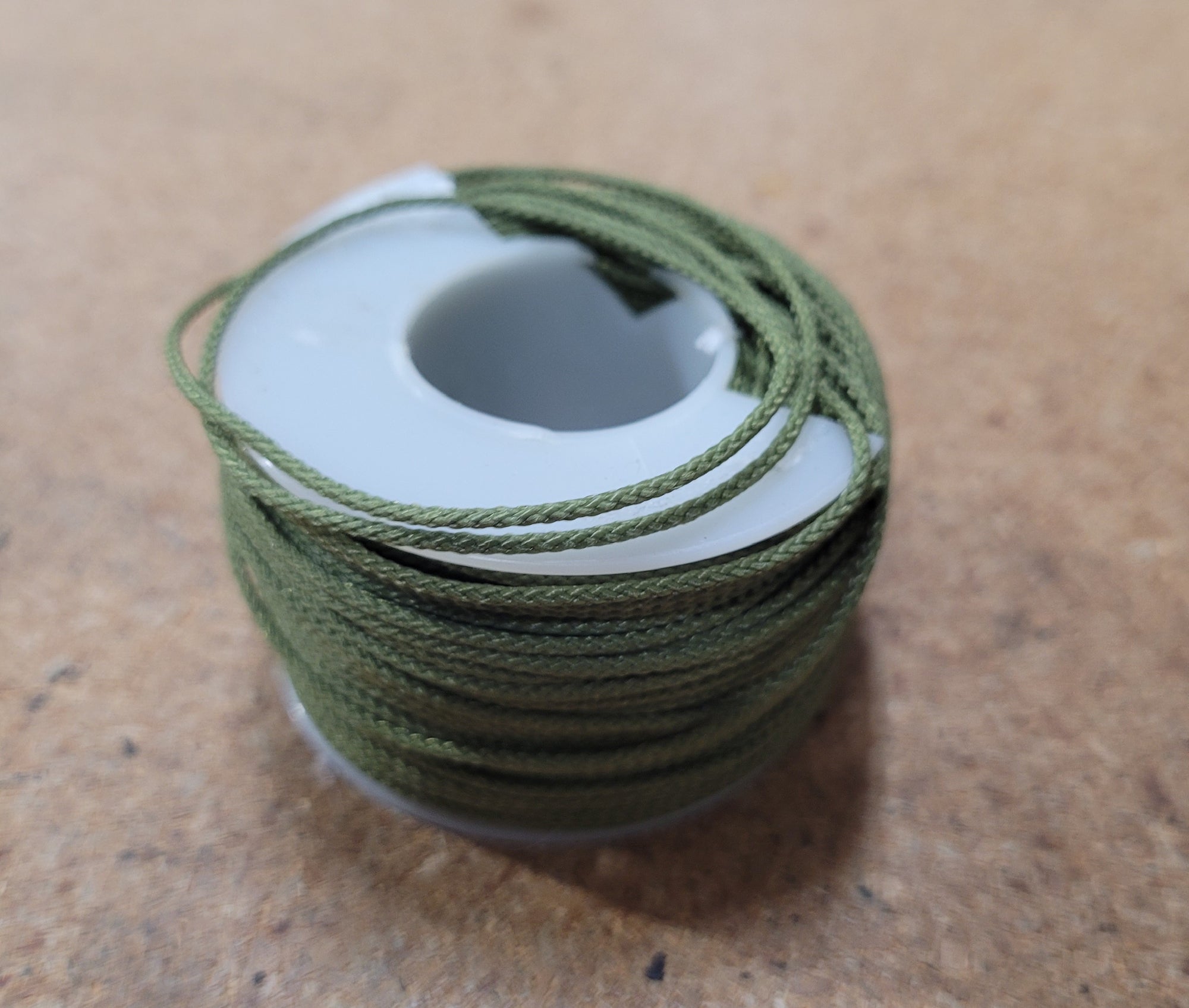 Broken Micro Spool: Moss – BoredParacord.com