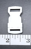 1/2" White Buckles