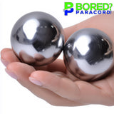 2" Solid Stainless Steel Balls - Heavy-Duty Cores for Paracord Monkey Fists & Custom Crafts