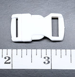 1/2" White Buckles