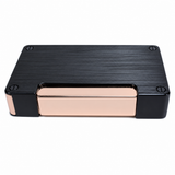Black & Rose Gold Dual Flame Torch Lighter
