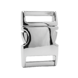 3/4" Chrome Metal Buckle