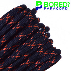 Black with Orange X