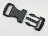1/2" Black Buckle