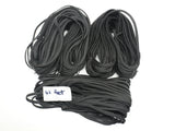 Odds & Ends - 200+ Feet -  Coreless Black Bundle