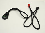 Irregular Black 550 Paracord – Approx. 2,967 One-Foot Cut Sections
