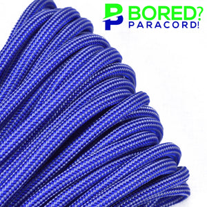Electric Blue And Silver Stripes