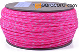 Neon Pink and White Camo - 250 Foot Spool