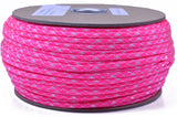 Neon Pink and White Camo - 250 Foot Spool