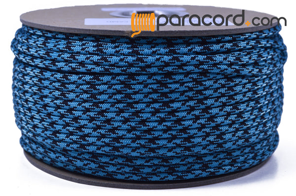Neon Turquoise Camo - 250 Foot Spool – BoredParacord.com
