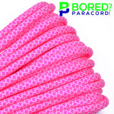 White and Neon Pink Diamonds