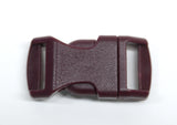 1/2" Burgundy Buckles