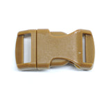 1/2" Coyote Brown Buckles