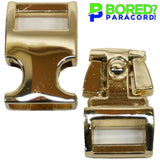 1/2" Gold Metal Buckle