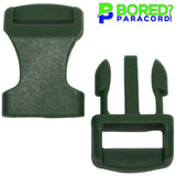 1/2" Hunter Green Buckles