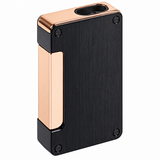 Black & Rose Gold Dual Flame Torch Lighter