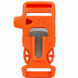 Orange Flint Fire Starter Buckle