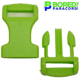 1/2" Neon Green Buckles