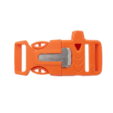 Orange Flint Fire Starter Buckle