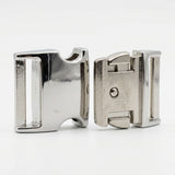 3/4" Chrome Metal Buckle