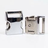 3/4" Chrome Metal Buckle