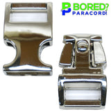 1/2" Chrome Metal Buckle