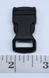 1/2" Black Buckle