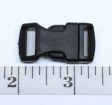 1/2" Black Buckle