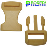 1/2" Tan Buckles