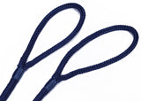 1/4" Navy Fender Line For Boats - Double Braided Nylon 6 Feet Marine Rope - 2 Pack