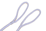 1/4" White Fender Line For Boats - Double Braided Nylon 6 Feet Marine Rope - 2 Pack