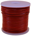 Red 1mm Leather Round Cord