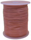 Pink 1mm Leather Round Cord