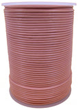 Pink 2mm Leather Round Cord