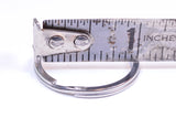 1 Inch Flat Key Ring
