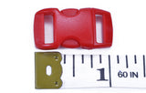 3/8" Red Buckle