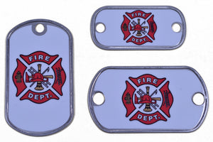 Fire Fighter Dog Tag