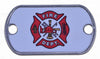 Fire Fighter Dog Tag