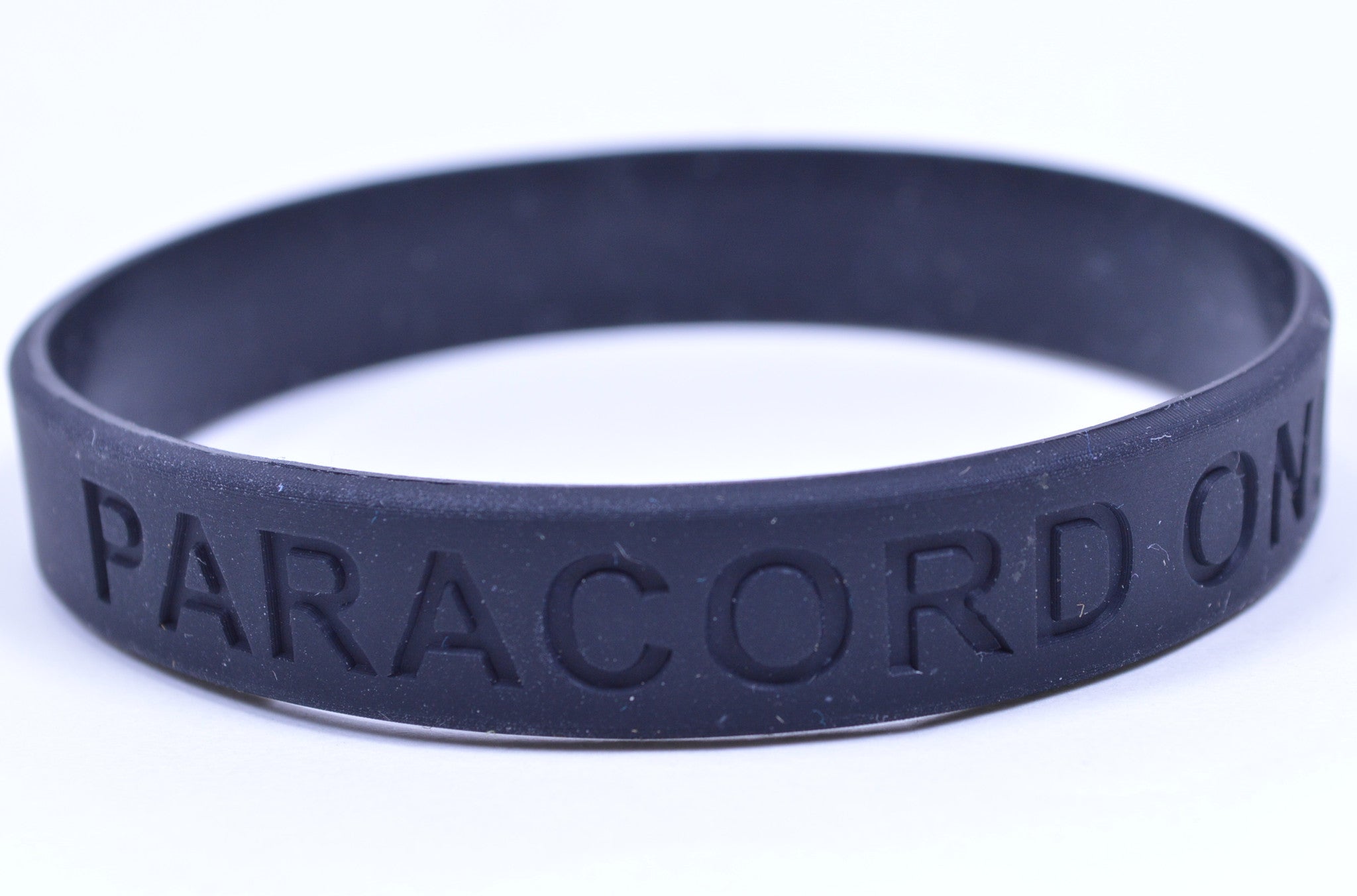 Black Silicone Bracelet