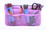 Gray and Pink Tool Pouch