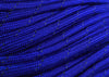 Reflective Tracer Electric Blue Paracord - 50 Feet