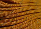 Reflective Tracer Goldenrod Paracord - 50 Feet