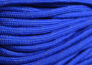 Reflective Tracer Royal Blue Paracord
