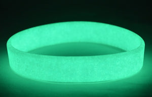 Glow-in-the-Dark Silicone Bracelet