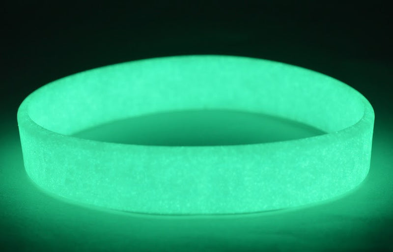 Glow-in-the-Dark Silicone Bracelet –