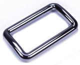 Solid Stainless Steel Metal Square Ring
